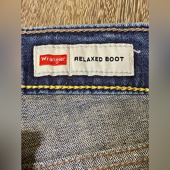 Wrangler Relaxed Boot Jeans Men’s 33”x30” RN130273 - Picture 4 of 6